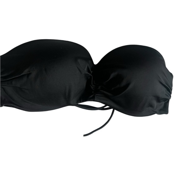 Victoria's Secret Black Bandeau Bikini Swim Top - Size Small - Picture 5 of 7